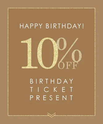 ANEMONE お誕生日10%OFFクーポン！